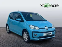 Blue Used 2017 VW up! high up! Hatchback | £8,290 (Fair price)