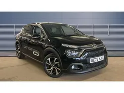 Black Used 2023 Citroën C3 PureTech Hatchback | £14,738 (Fair price)