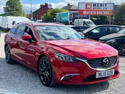 Red Used 2015 Mazda 6 Inclusive Estate | £5,990 (Fair price)