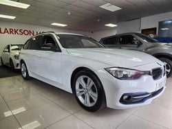 White Used 2017 BMW 320 Efficient Dynamics Estate | £7,990 (Super price)