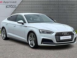 White Used 2019 Audi A5 Sportback S-Line Hatchback | £14,887 (Good price)