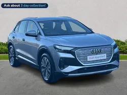 Silver Used 2025 Audi Q4 e-tron Sport SUV | £34,983 (Super price)