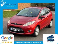 Red Used 2010 Ford Fiesta Zetec Hatchback | £1,975 (Good price)