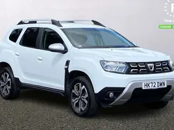 White Used 2022 Dacia Duster Prestige SUV | £15,399 (Good price)