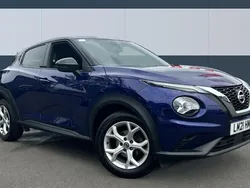 Blue Used 2021 Nissan Juke N-Connecta SUV | £10,970 (Fair price)