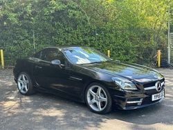 Black Used 2015 Mercedes SLK250 AMG Cabriolet | £10,500 (Fair price)
