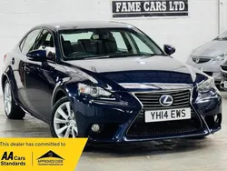 Blue Used 2014 Lexus IS300h Luxury Line Sedan | £8,000 (Fair price)