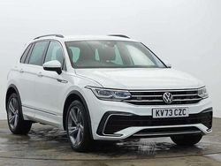 Pure white Used 2023 VW Tiguan R-line Edition SUV | £28,591 (Fair price)