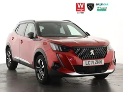 Red Used 2021 Peugeot 2008 GTi SUV | £14,399 (Fair price)