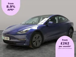 Blue Used 2021 Tesla Model 3 Long Range AWD Sedan | £17,377 (Fair price)