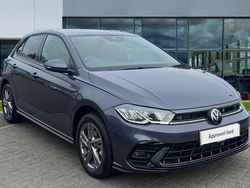 Smokey grey metallic Used 2025 VW Polo R-line Hatchback | £21,491 (Fair price)
