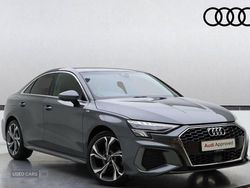 Grey Used 2022 Audi A3 S-Line Sedan | £21,990 (Fair price)