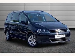 Black Used 2021 VW Sharan SE MPV | £16,948 (Fair price)