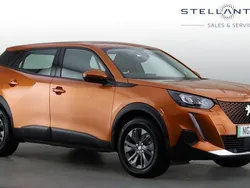 Orange Used 2022 Peugeot e-2008 Active Premium SUV | £12,933 (Good price)