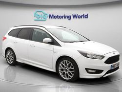 White Used 2017 Ford Focus ST-Line Estate | £7,986 (Good price)