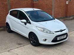 White Used 2012 Ford Fiesta Zetec Hatchback | £3,395 (Fair price)