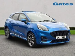 Blue Used 2022 Ford Puma ST-Line Hatchback | £15,299 (Fair price)