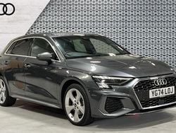 Grey Used 2024 Audi A3 e-tron S-Line Hatchback | £24,798 (Fair price)