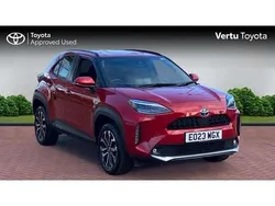 Red Used 2023 Toyota Yaris Cross Design SUV | £21,106 (Fair price)