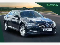Black magic Used 2024 Skoda Superb SE Hatchback | £24,690 (A bit pricey)