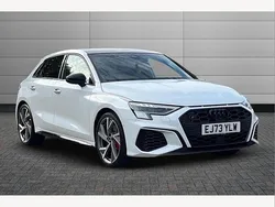 White Used 2023 Audi S3 Black Edition Hatchback | £37,795 (Expensive)