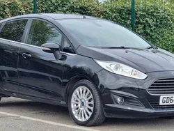 Black Used 2015 Ford Fiesta Titanium Hatchback | £4,675 (Good price)