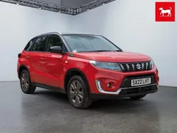Red Used 2022 Suzuki Vitara SZ-T SUV | £15,490 (Fair price)