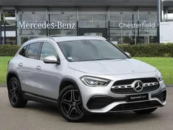 Silver Used 2023 Mercedes GLA200 AMG Line Premium SUV | £28,680 (Fair price)