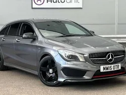 Grey Used 2015 Mercedes CLA250 Shooting Brake AMG Estate | £13,990