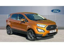 Orange Used 2018 Ford Ecosport Zetec SUV | £10,483 (Fair price)