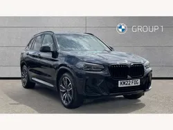 Black Used 2022 BMW X3 M Sport SUV | £38,993 (Expensive)