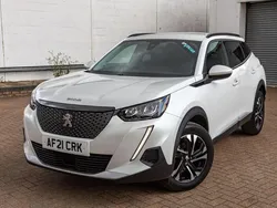 White Used 2021 Peugeot 2008 Allure SUV | £13,450 (Fair price)