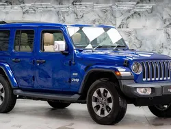 Blue Used 2020 Jeep Wrangler Overland SUV | £37,989 (Fair price)