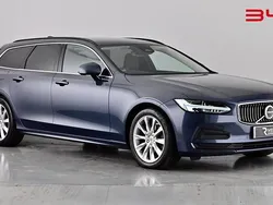 Baltic blue Used 2021 Volvo V90 Momentum Estate | £22,990 (Fair price)