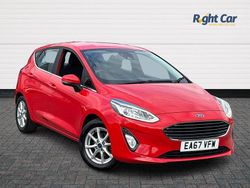 Red Used 2017 Ford Fiesta Zetec Hatchback | £8,999 (Fair price)