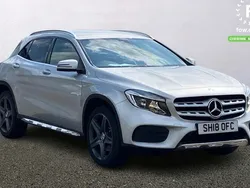Silver Used 2018 Mercedes GLA220 AMG line SUV | £16,599 (Fair price)