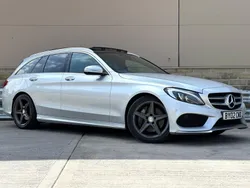 Silver Used 2014 Mercedes C250 AMG Line Premium Estate | £11,495 (Fair price)