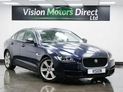 Blue Used 2015 Jaguar XE Portfolio Sedan | £6,180 (Good price)