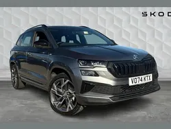 Grey Used 2024 Skoda Karoq SportLine SUV | £28,950 (Fair price)