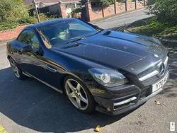 Black Used 2014 Mercedes SLK250 AMG Cabriolet | £9,490 (Fair price)