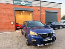 Blue Used 2017 Peugeot 3008 Allure Hatchback | £11,000 (Fair price)