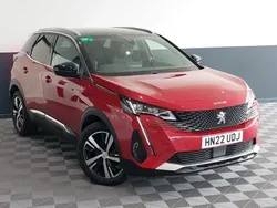 Red Used 2022 Peugeot 3008 GTi SUV | £20,698 (Fair price)