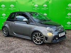 Black/grey Used 2017 Abarth 595 Turismo Hatchback | £7,699 (Fair price)