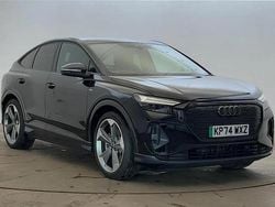 Black Used 2024 Audi Q4 Sportback e-tron Black Edition SUV | £35,450 (Super price)