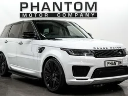 White Used 2018 Land Rover Range Rover Sport Autobiography Dynamic SUV | £37,750 (A bit pricey)