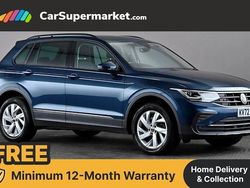 Blue Used 2022 VW Tiguan Life SUV | £19,897 (Fair price)