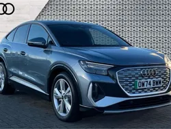 Grey Used 2024 Audi Q4 e-tron Black Edition SUV | £34,490 (Good price)