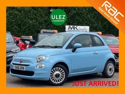 Blue Used 2016 Fiat 500 Pop Star Hatchback | £4,895 (Fair price)