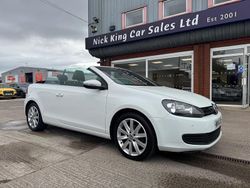 Candy white Used 2014 VW Golf Cabriolet SE Cabriolet | £4,875 (Fair price)