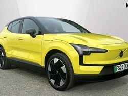 Metallic moss yellow Used 2024 Volvo EX30 Plus SUV | £26,696 (Fair price)